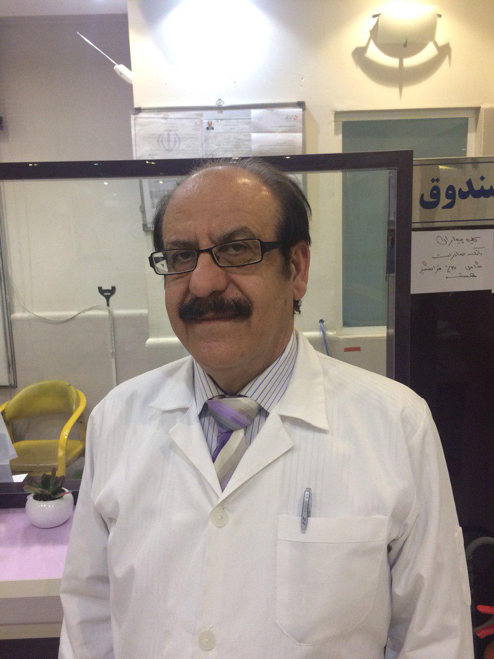 عکس رسمی دکتر نادر نیکنام